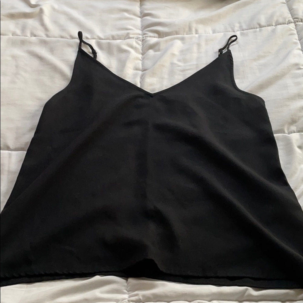 black tank top